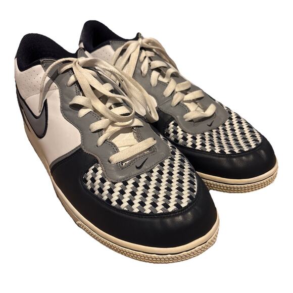 Men's Size 15 US Nike Infiltrator 2007 Sneakers Navy Blue White Gray 311191-109 - Picture 1 of 11